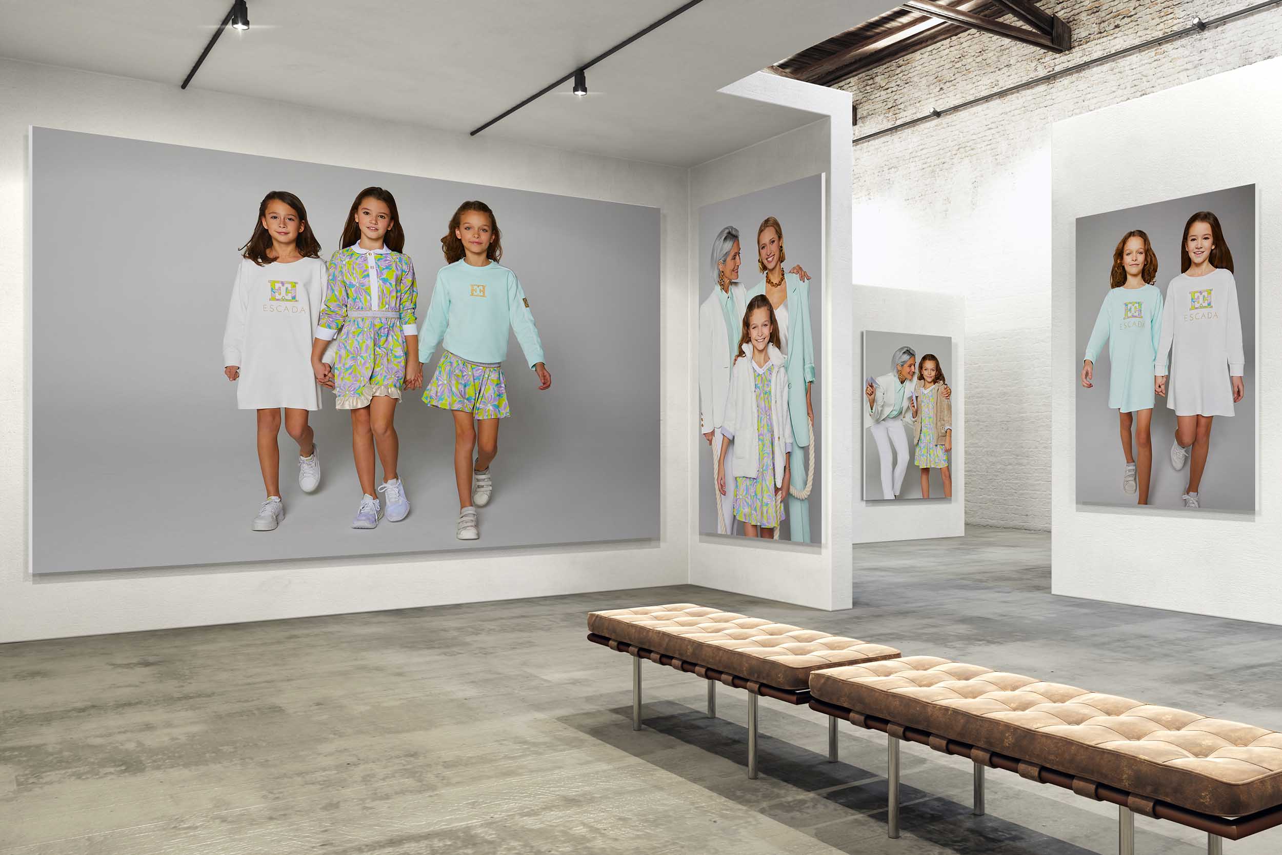 Escada Girls Gallery Wall